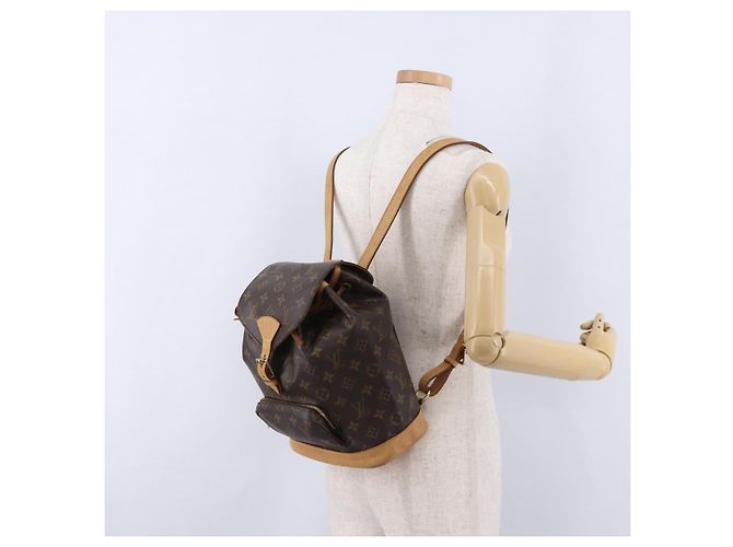 LOUIS VUITTON Monogram Montsouris MM Backpack M51136 LV - vista 26