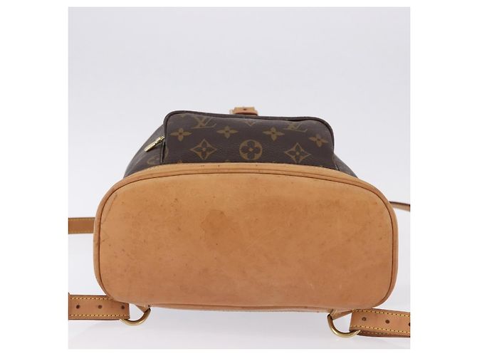 LOUIS VUITTON Monogram Montsouris MM Backpack M51136 LV - vista 5