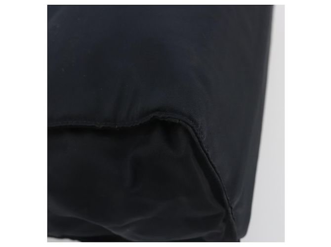 PRADA Kettenhandtasche Nylon Navy Gold - Ansicht 13
