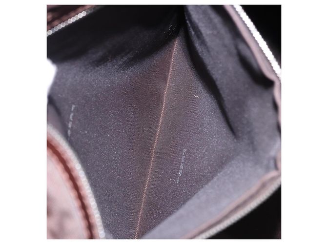 FENDI Zucca Canvas Hand Bag Brown Silver - vista 20