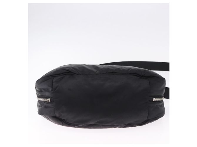 CHANEL Sports Line Shoulder Bag Nylon Black Silver CC - vista 10