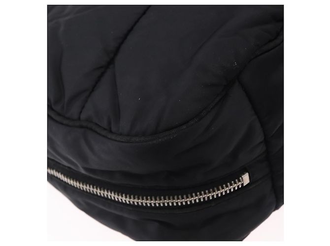 CHANEL Sports Line Shoulder Bag Nylon Black Silver CC - vista 13