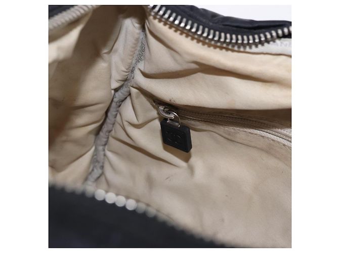 CHANEL Sports Line Shoulder Bag Nylon Black Silver CC - vista 20