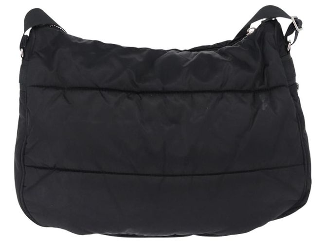 CHANEL Sports Line Shoulder Bag Nylon Black Silver CC - vista 3