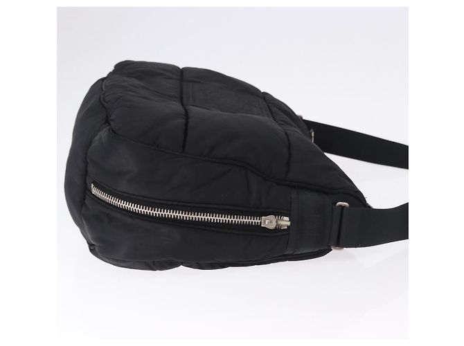 CHANEL Sports Line Shoulder Bag Nylon Black Silver CC - vista 4