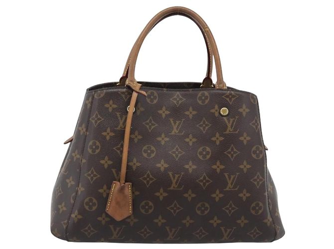 LOUIS VUITTON Monogram Montaigne MM Tote Bag M41056 LV - vista 2