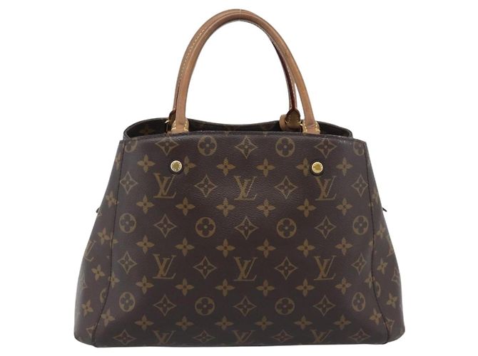 LOUIS VUITTON Monogram Montaigne MM Tote Bag M41056 LV - vista 3