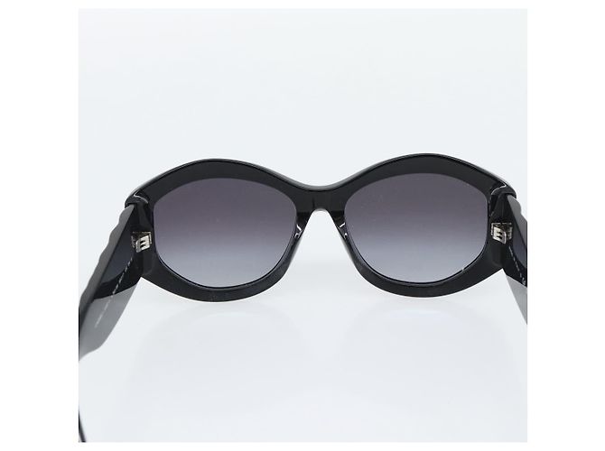 CHANEL Sunglasses Plastic Black CC - vista 10