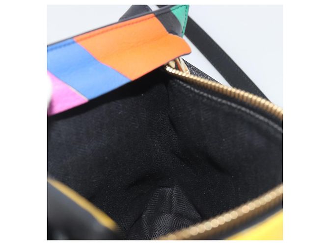 LOEWE Schultertasche aus Leder Multicolor Gold - Ansicht 19
