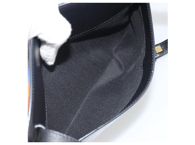 LOEWE Schultertasche aus Leder Multicolor Gold - Ansicht 21