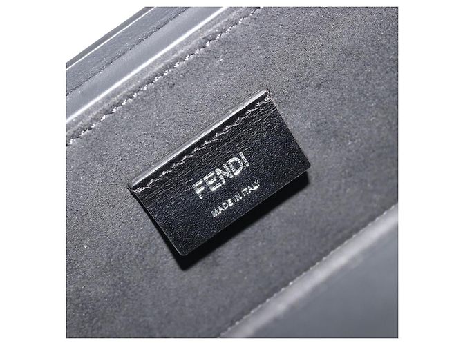 FENDI Zucca Canvas Vertigo Shoulder Bag PVC Multicolor Silver - vista 17