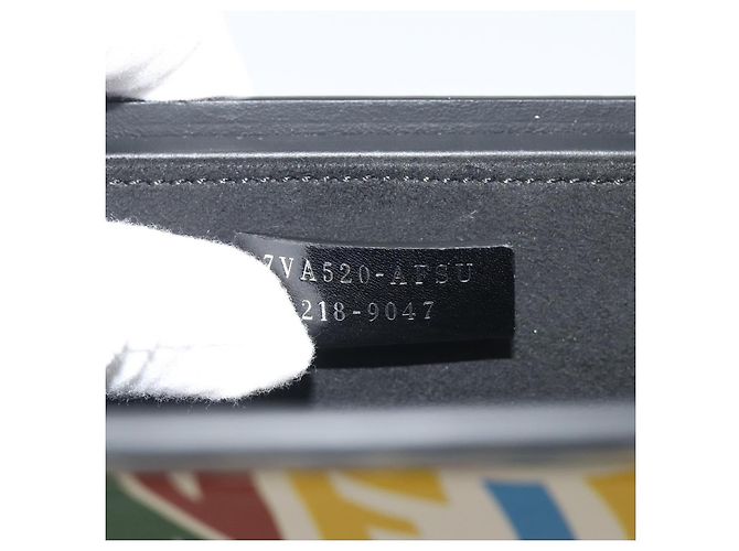 FENDI Zucca Canvas Vertigo Shoulder Bag PVC Multicolor Silver - vista 21