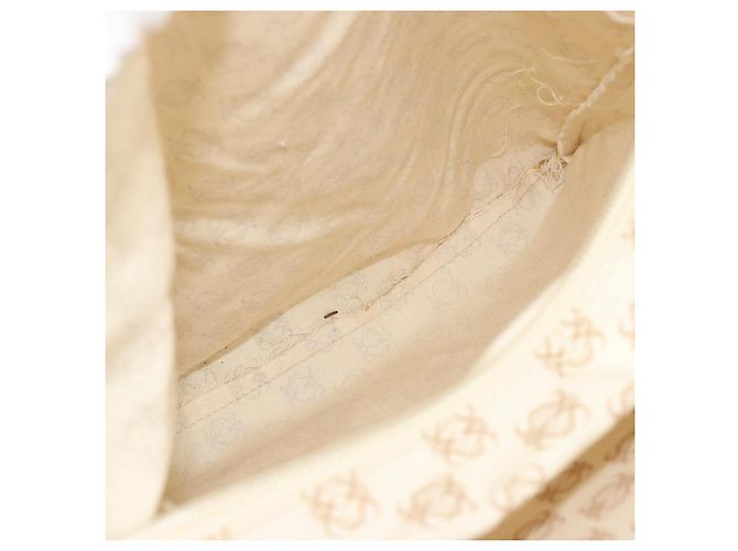 LOEWE Anagram Trunk Leather Beige Gold Tone - vista 23