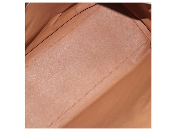 Céline CELINE Macadam Canvas Boston Bag PVC Leather Brown Gold - vista 17