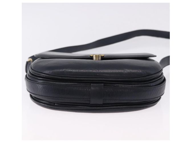 Céline CELINE Shoulder Bag Leather Navy Gold - vista 9