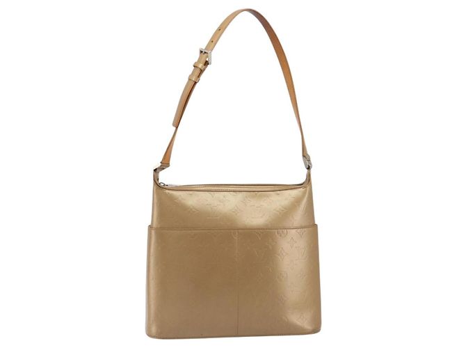 LOUIS VUITTON Monogram Mat Sutter Shoulder Bag Beige M55167 LV - vista 2