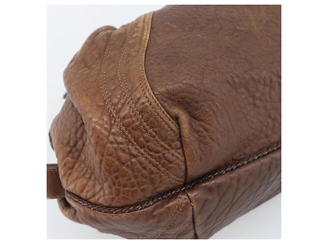 FENDI Spy Bag Leather Brown Gold - vista 13