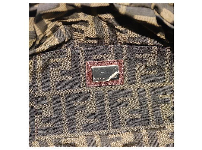 FENDI Spy Bag Leather Brown Gold - vista 15
