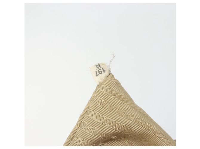 PRADA Shoulder Bag Canvas Beige Gold - vista 25