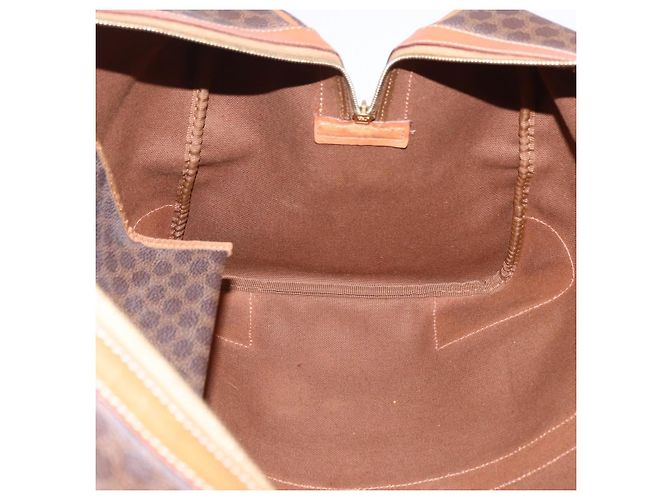 Céline CELINE Macadam Boston Bag PVC Leather Brown Gold Tone - Ansicht 19