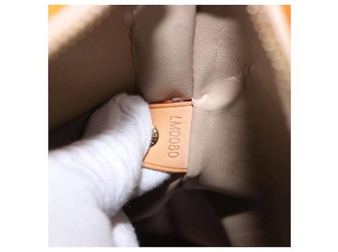 LOUIS VUITTON Monogram Vernis Houston Hand Bag Beige M91004 LV - Ansicht 12