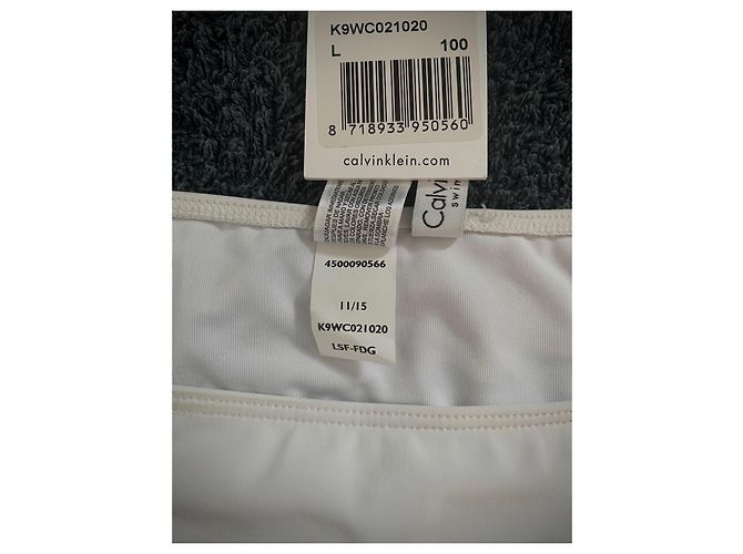 Bikini blanco de Calvin Klein - vista 4