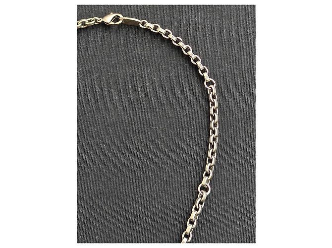 Collana Balenciaga Goth Snake Argento - vista 4