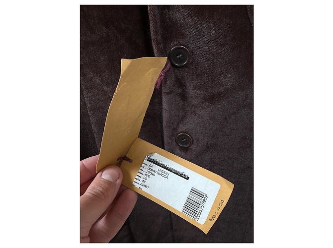 Romeo Gigli Samt-Blazer in Braun - Ansicht 6