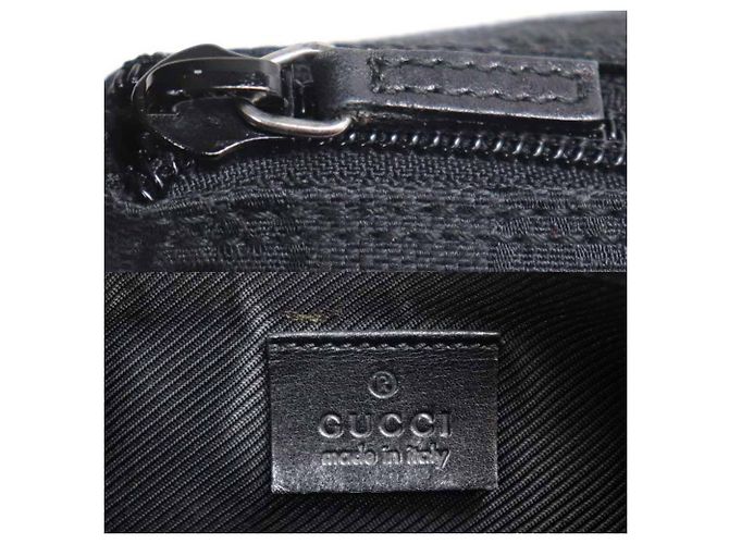 Pouch Gucci GG Canvas in nero - vista 6