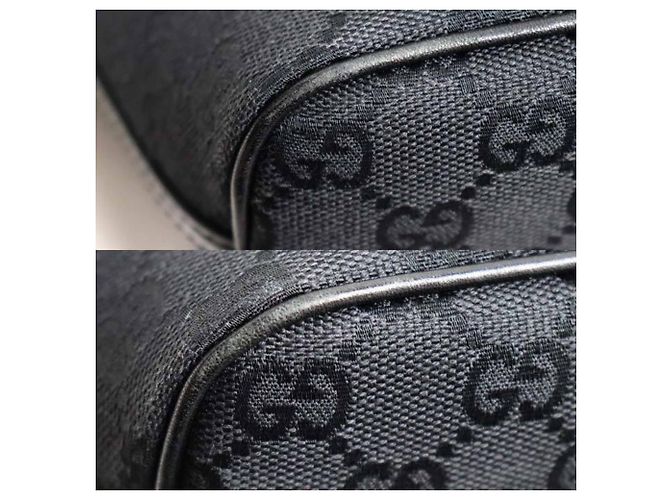 Pouch Gucci GG Canvas in nero - vista 7