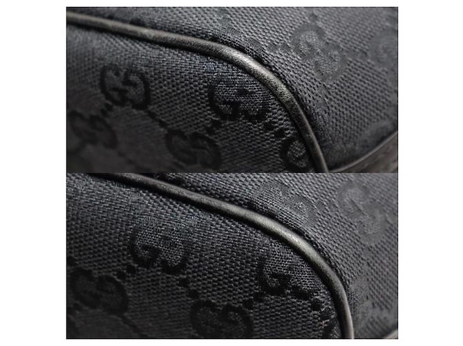 Pouch Gucci GG Canvas in nero - vista 8