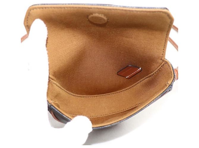 Céline Celine Triomphe Triangle Schultertasche Braun - Ansicht 4