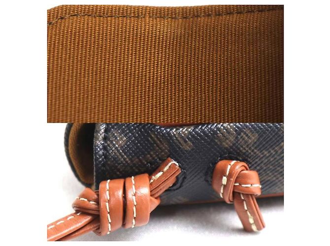 Céline Celine Triomphe Triangle Schultertasche Braun - Ansicht 5