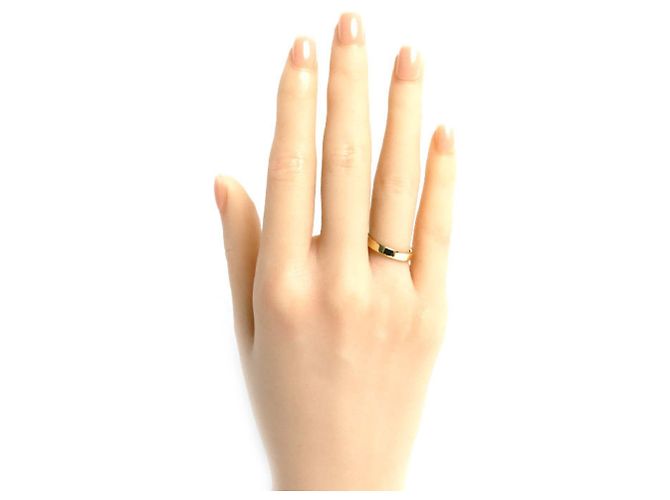 Tiffany & Co Anello Tiffany Fascia Piatta in Oro Giallo 18K - vista 6
