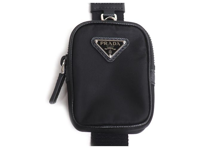 Prada Tessuto Schultertasche Schwarz - Ansicht 5