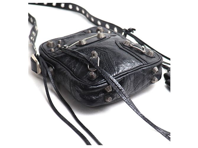 Borsa a tracolla Balenciaga Le Cagole Nero - vista 3