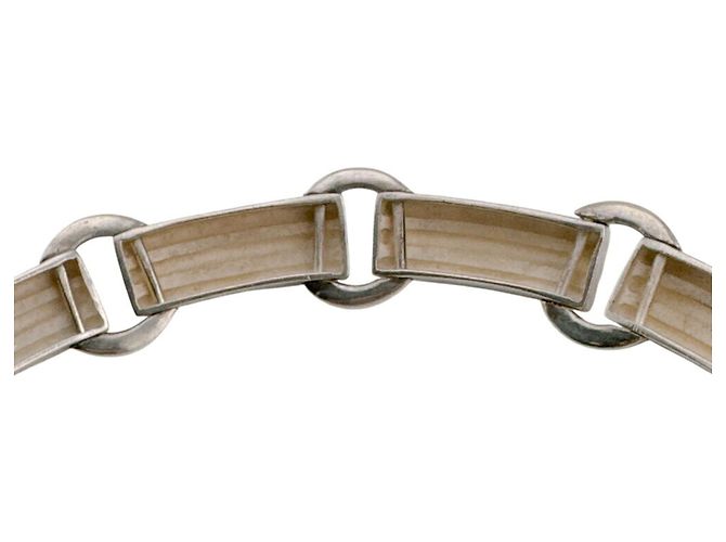 Tiffany & Co Collana a catena Tiffany Atlas Groove Link Argento - vista 10