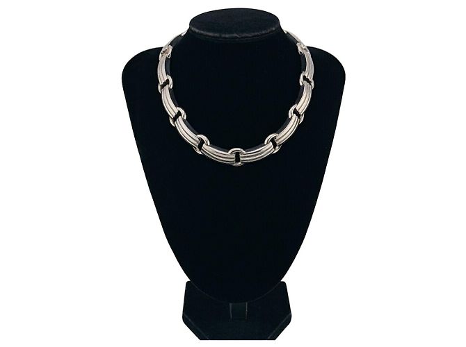 Tiffany & Co Collana a catena Tiffany Atlas Groove Link Argento - vista 14