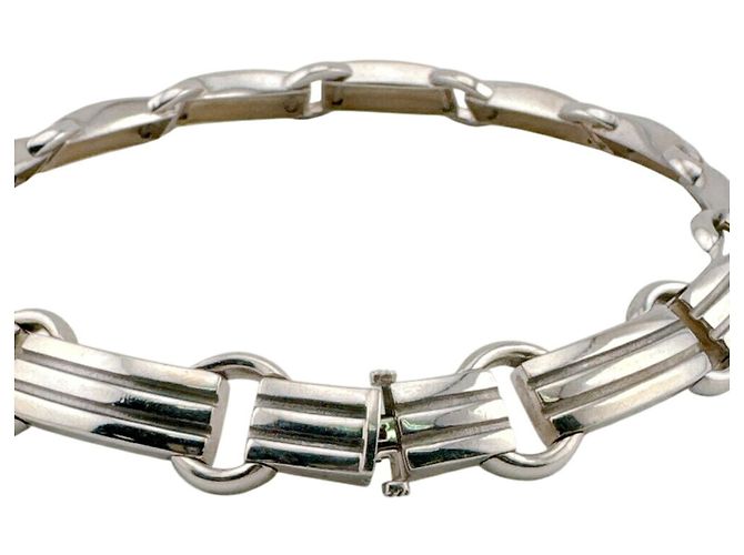 Tiffany & Co Collana a catena Tiffany Atlas Groove Link Argento - vista 4