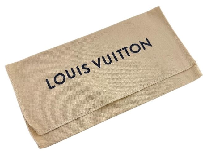 Zippy Cartera larga de cuero marrón Louis Vuitton Castaño - vista 11