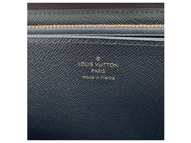 Zippy Cartera larga de cuero marrón Louis Vuitton Castaño - vista 9