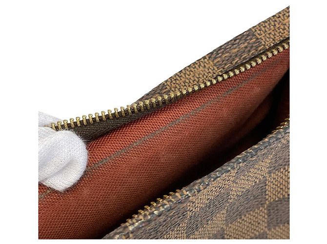 Louis Vuitton N51982 Trousse Makeup Damier Pouch Marrone - vista 11
