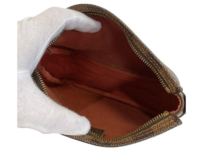 Louis Vuitton N51982 Trousse Makeup Damier Pouch Marrone - vista 8
