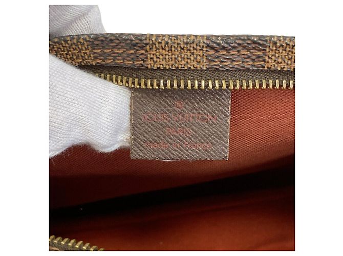 Louis Vuitton N51982 Trousse Makeup Damier Pouch Marrone - vista 9