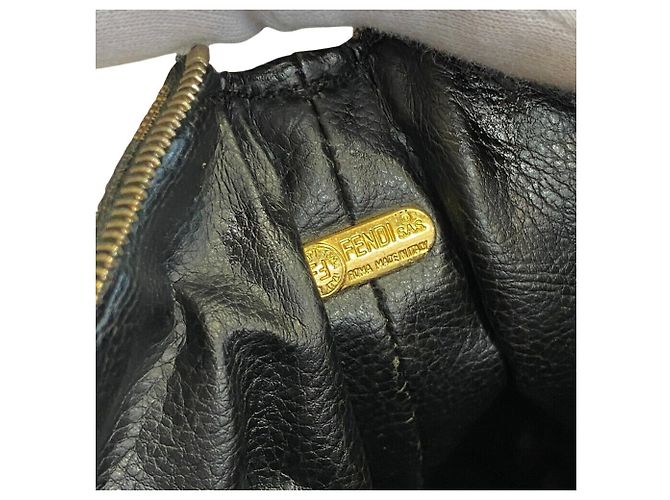 Borsa a mano Fendi Vanity Mini - Zucca Brown Marrone - vista 10