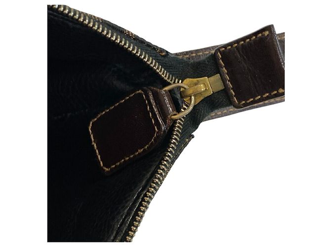 Borsa a mano Fendi Vanity Mini - Zucca Brown Marrone - vista 13