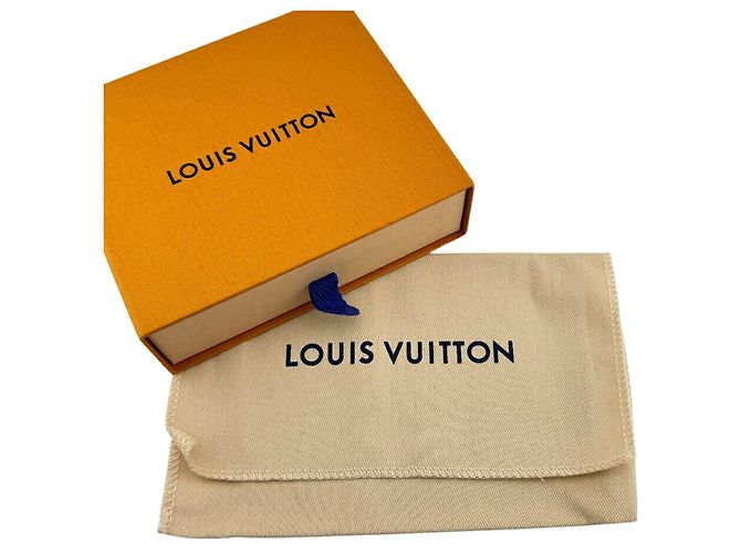 Portafoglio bi-fold Louis Vuitton in pelle di vitello nera Nero - vista 11
