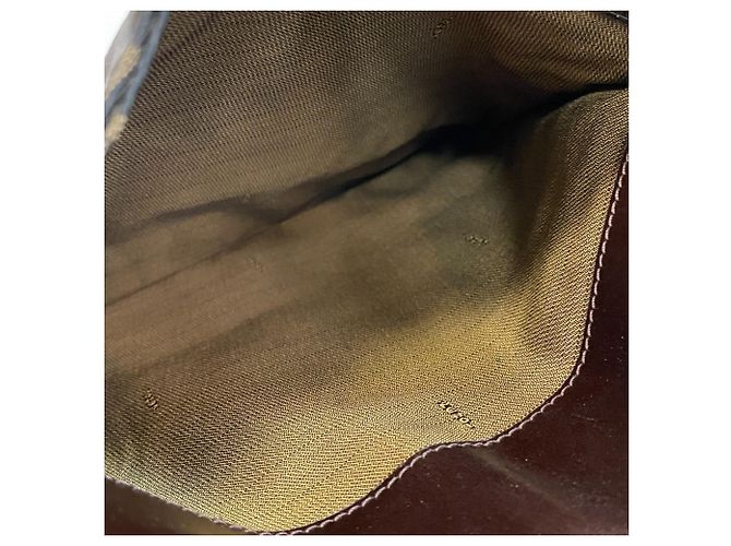 Fendi Zucca Lederhandtasche Braun - Ansicht 12