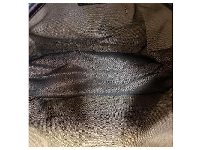 Fendi Zucca Lederhandtasche Braun - Ansicht 7