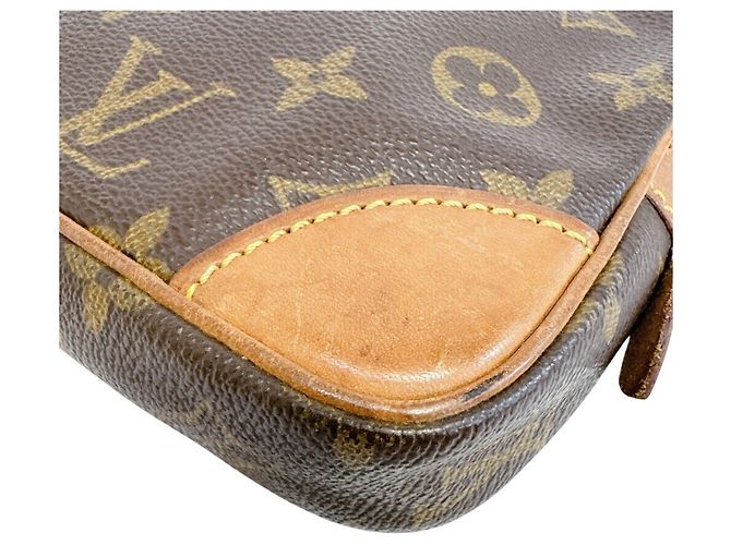 Louis Vuitton M51827 Marly Dragonne PM Pouch Clutch Bag Marrone - vista 4